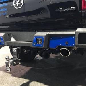 Iron Cross - Iron Cross 61-615-19 Hardline Rear Bumper for Dodge Ram 1500 2019-2020 - Matte Black - Image 2