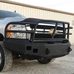 Hammerhead Bumpers - Hammerhead 600-56-0051 X-Series Winch Front Bumper with Full Brush Guard for Chevy Silverado 2500/3500 2011-2014 - Image 2