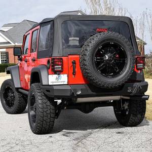 Hammerhead 600-56-0628 X-Series Flush Mount Rear Bumper for Jeep Wrangler JK 2007-2017