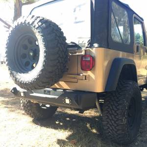 Hammerhead Bumpers - Hammerhead 600-56-0576 Flush Mount Rear Bumper for Jeep Wrangler TJ 1997-2006 - Image 2