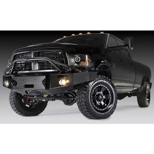 Fab Fours - Fab Fours DR10-A2952-1 Winch Front Bumper with Pre-Runner Guard for Dodge Ram 2500/3500/4500/5500 2010-2018 - Image 2
