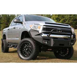 Fab Fours - Fab Fours TT14-H2852-1 Winch Front Bumper with Pre-Runner Guard for Toyota Tundra 2014-2019 - Image 2