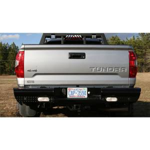 Fab Fours TT14-T2850-1 Black Steel Rear Bumper for Toyota Tundra 2014-2019
