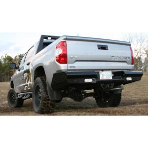 Fab Fours - Fab Fours TT14-T2850-1 Black Steel Rear Bumper for Toyota Tundra 2014-2019 - Image 2