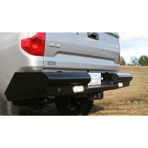 Fab Fours - Fab Fours TT14-T2850-1 Black Steel Rear Bumper for Toyota Tundra 2014-2019 - Image 3