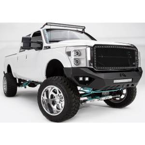 Fab Fours - Fab Fours FS11-V2551-1 Vengeance Front Bumper with Sensor Holes for Ford F250/F350 2011-2016 - Image 2