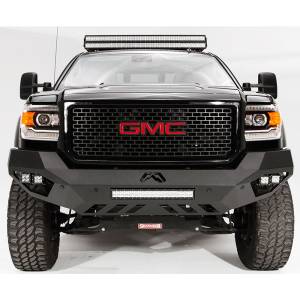 Fab Fours GM15-V3151-1 Vengeance Front Bumper with Sensor Holes for GMC Sierra 2500/3500 2015-2019