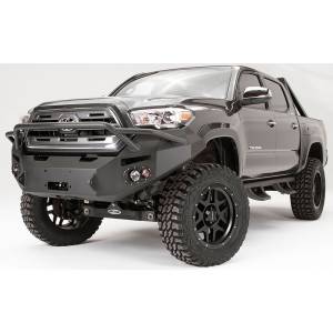 Fab Fours - Fab Fours TT16-B3652-1 Winch Front Bumper with Pre-Runner Guard for Toyota Tacoma 2016-2019 - Image 2