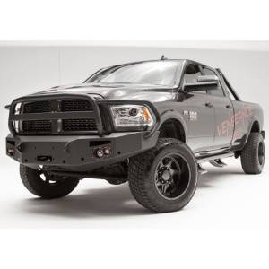 Fab Fours - Fab Fours DR16-C4050-1 Winch Front Bumper with Full Guard and Sensor Holes for Dodge Ram 2500/3500/4500/5500 2016-2018 - Image 2