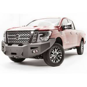 Fab Fours - Fab Fours NT16-F3751-1 Winch Front Bumper with Sensor Holes for Nissan Titan XD Only 2016-2019 - Image 3