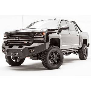 Fab Fours - Fab Fours CS16-F3851-1 Winch Front Bumper with Sensor Holes for Chevy Silverado 1500 2016-2018 - Image 2