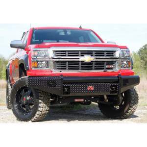 Fab Fours - Fab Fours FS17-S4161-1 Black Steel Front Bumper for Ford F250/F350/F450/F550 2017-2021 - Image 3