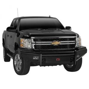 Fab Fours - Fab Fours FS17-S4161-1 Black Steel Front Bumper for Ford F250/F350/F450/F550 2017-2021 - Image 4
