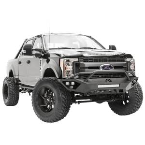 Fab Fours - Fab Fours FS17-V4152-1 Vengeance Front Bumper with Pre-Runner Guard and Sensor Holes for Ford F250/F350 2017-2021 - Image 2