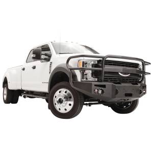 Fab Fours - Fab Fours FS17-A4250-1 Winch Front Bumper with Full Guard and Sensor Holes for Ford F450/F550 2017-2019 - Image 2