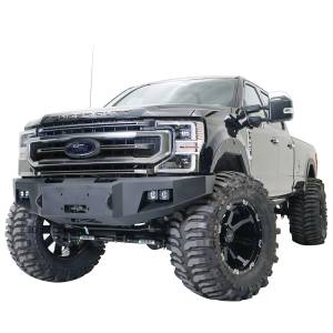 Fab Fours - Fab Fours FS17-A4251-1 Winch Front Bumper with Sensor Holes for Ford F450/F550 2017-2021 - Image 2