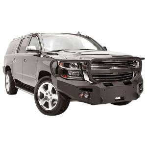 Fab Fours - Fab Fours CS15-F3550-1 Winch Front Bumper with Full Guard and Sensor Holes for Chevy Suburban 2015-2019 - Image 3