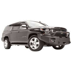 Fab Fours - Fab Fours CS15-F3552-1 Winch Front Bumper with Pre-Runner Guard and Sensor Holes for Chevy Suburban 2015-2019 - Image 3