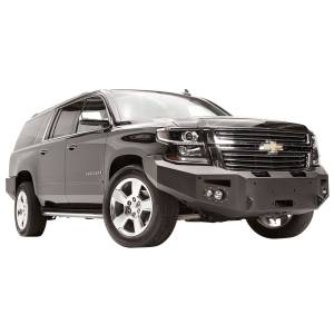 Fab Fours - Fab Fours CS15-F3551-1 Winch Front Bumper with Sensor Holes for Chevy Suburban 2015-2019 - Image 3