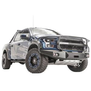 Fab Fours - Fab Fours FF17-H4350-1 Winch Front Bumper with Full Guard for Ford Raptor 2017-2020 - Image 2