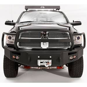 Fab Fours DR10-A2950-1 Winch Front Bumper with Full Guard for Dodge Ram 2500/3500/4500/5500 2010-2018