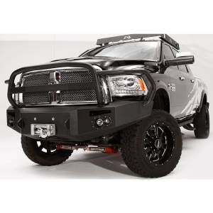 Fab Fours - Fab Fours DR10-A2950-1 Winch Front Bumper with Full Guard for Dodge Ram 2500/3500/4500/5500 2010-2018 - Image 3