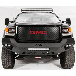 Fab Fours GM11-V2851-1 Vengeance Front Bumper with Sensor Holes for GMC Sierra 2500/3500 2011-2014