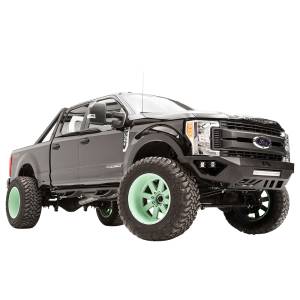 Fab Fours - Fab Fours FS11-V2651-1 Vengeance Front Bumper with Sensor Holes for Ford F450/F550 2011-2016 - Image 3