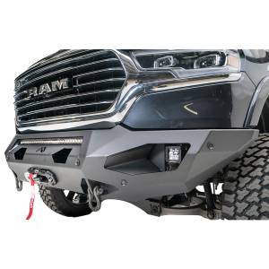 Fab Fours - Fab Fours DR19-X4251-1 Matrix Front Bumper with Sensor Holes for Dodge Ram 1500 2019-2020 - Image 4