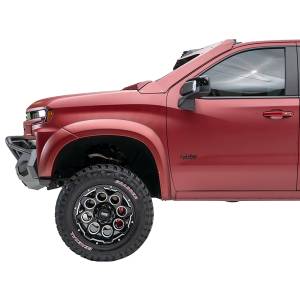 Fab Fours - Fab Fours CS19-X4052-1 Matrix Front Bumper with Pre-Runner Guard and Sensor Holes for Chevy Silverado 1500 2019-2020 - Image 3