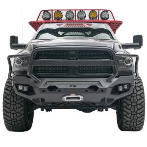 Fab Fours - Fab Fours DR19-X4450-1 Matrix Front Bumper with Full Guard and Sensor Holes for Dodge Ram 2500/3500 2019-2021 - Image 2