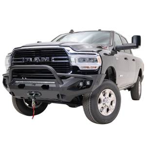 Fab Fours - Fab Fours DR19-X4452-1 Matrix Front Bumper with Pre-Runner Guard and Sensor Holes for Dodge Ram 2500/3500 2019-2021 - Image 2