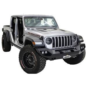 Fab Fours - Fab Fours JL18-X4651-1 Matrix Front Bumper for Jeep Wrangler JL 2018-2020 - Image 2