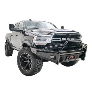 Fab Fours - Fab Fours DR19-S4462-1 Black Steel Front Bumper with Pre-Runner Guard for Dodge Ram 2500/3500 2019 - Image 2