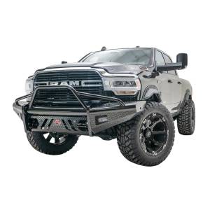 Fab Fours - Fab Fours DR19-S4462-1 Black Steel Front Bumper with Pre-Runner Guard for Dodge Ram 2500/3500 2019 - Image 3