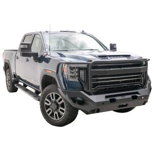 Fab Fours - Fab Fours GM20-X5050-1 Matrix Front Bumper with Full Guard and Sensor Holes for GMC Sierra 2500/3500 2020 - Image 4