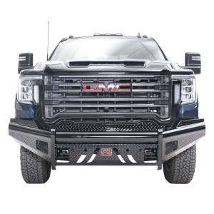 Fab Fours - Fab Fours GM20-S5061-1 Black Steel Front Bumper for GMC Sierra 2500/3500 2020 - Image 3