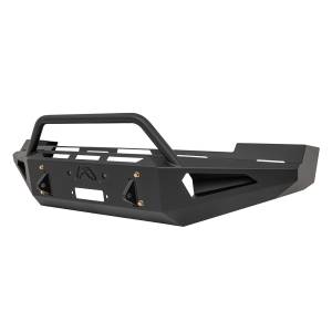 Fab Fours - Fab Fours CS07-RS2062-1 Red Steel Front Bumper with Pre-Runner Guard for Chevy Silverado 2500 HD/3500 HD 2015-2019 - Image 2