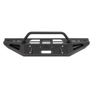 Fab Fours DR06-RS1162-1 Red Steel Front Bumper with Pre-Runner Guard for Dodge Ram 2500/3500/4500/5500 2006-2009