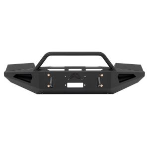 Fab Fours GM11-RS2862-1 Red Steel Front Bumper with Pre-Runner Guard for GMC Sierra 2500 HD/3500 HD 2011-2014