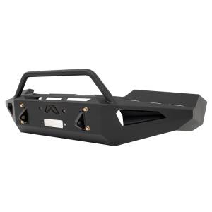 Fab Fours - Fab Fours GM11-RS2862-1 Red Steel Front Bumper with Pre-Runner Guard for GMC Sierra 2500 HD/3500 HD 2011-2014 - Image 2