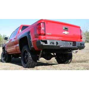 Fab Fours - Fab Fours CS14-W3150-1 Premium Rear Bumper for Chevy Silverado 1500 2014-2018 - Image 2