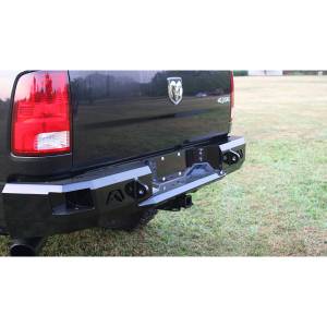 Fab Fours - Fab Fours DR09-W2950-1 Premium Rear Bumper for Dodge Ram 2500/3500 2009-2018 - Image 2