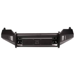 Fab Fours - Fab Fours DR13-R2962-1 Black Steel Elite Smooth Front Bumper with Pre-Runner Guard for Dodge Ram 1500 2013-2018 - Image 3