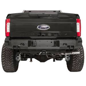 Fab Fours FS17-W4151-1 Premium Rear Bumper with Sensor Holes for Ford Super Duty 2017-2021