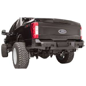 Fab Fours - Fab Fours FS17-W4151-1 Premium Rear Bumper with Sensor Holes for Ford Super Duty 2017-2021 - Image 2