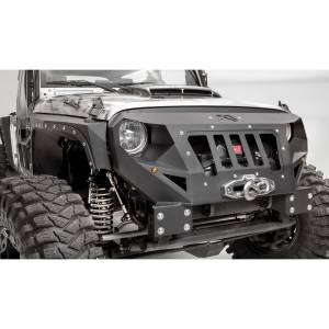 Fab Fours - Fab Fours GR1000-1 Grumper Front Bumper for Jeep Wrangler JK 2007-2018 - Image 4