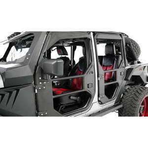Fab Fours - Fab Fours JK1030-1 Front Tube Door for Jeep Wrangler JK 2007-2018 - Image 3