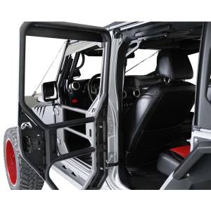 Fab Fours - Fab Fours JK1031-1 Rear Tube Door for Jeep Wrangler JK 2007-2018 - Image 2