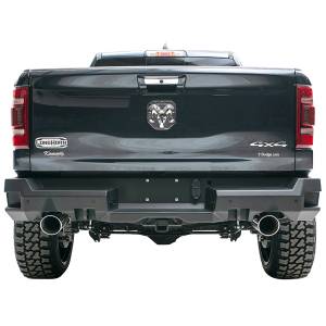Fab Fours DR19-W4251-1 Premium Rear Bumper with Sensor Holes for Dodge Ram 1500 2019-2020 New Body Style